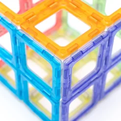 Translucent Magnetic Polydron 128pcs