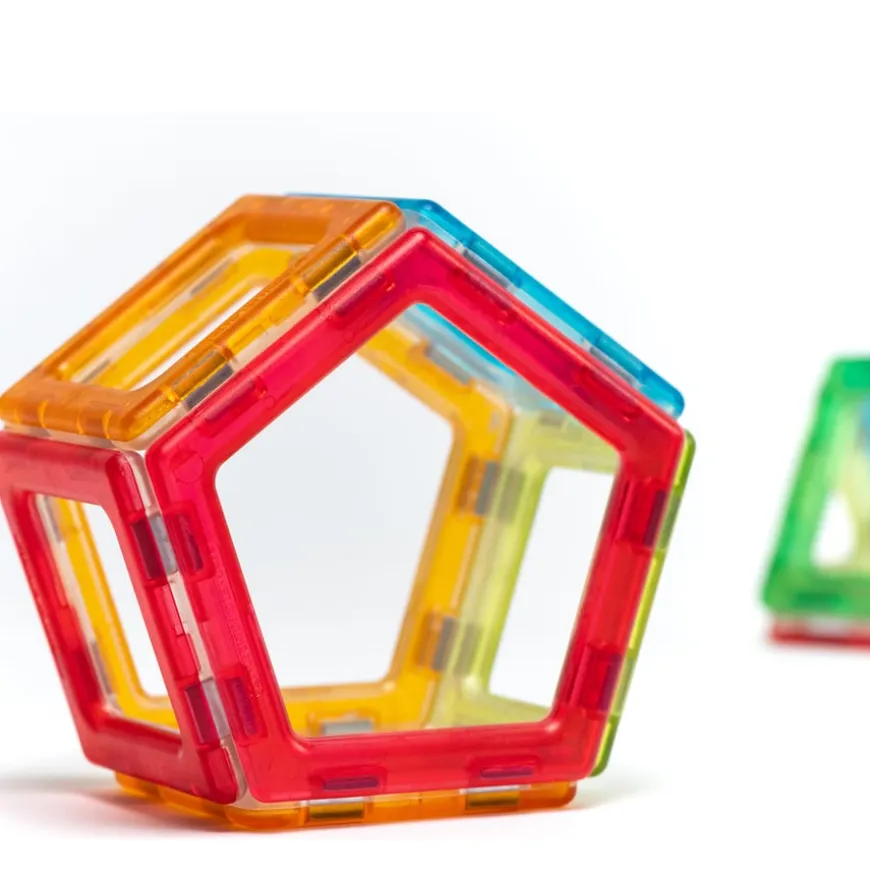 Translucent Magnetic Polydron Exploration Set