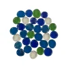 Transparent Coloured Pebble Counters 30pcs