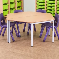 Trapezoidal Fully Welded Tables