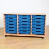 18 Tray Storage Unit with Trays