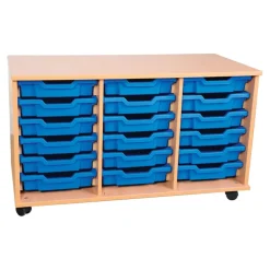 18 Tray Storage Unit with Trays