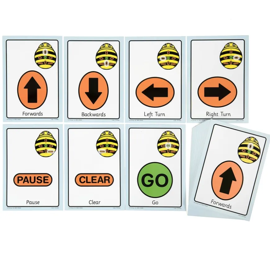TTS A5 Bee-Bot® Sequence Cards