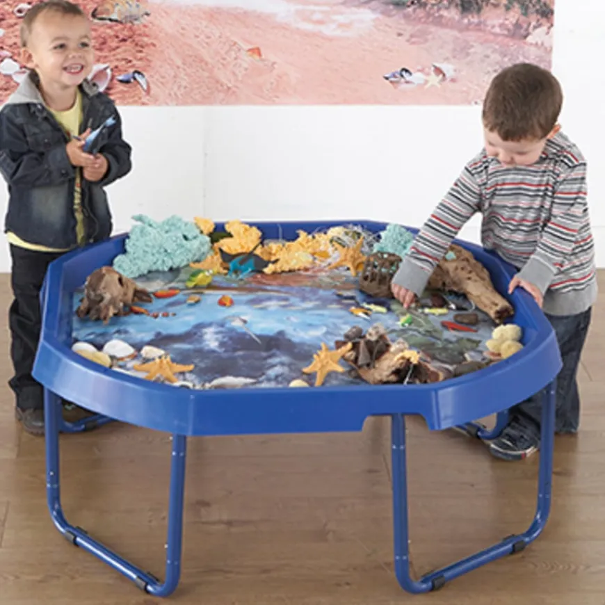 TTS Active World Tuff Tray Ocean Photographic Mat