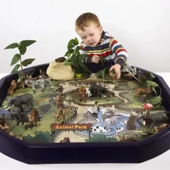 TTS Active World Tuff Tray Safari Park Mat
