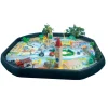 TTS Active World Tuff Tray Town Scene Mat