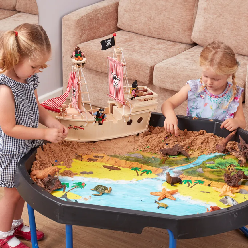 TTS Active World Tuff Tray Treasure Island Mat