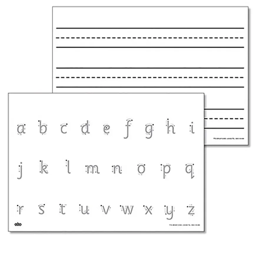 TTS A4 Double Sided Handwriting Board 6pk
