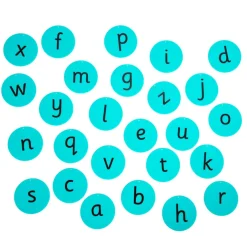 TTS Alphabet Silicone Mats 26pk