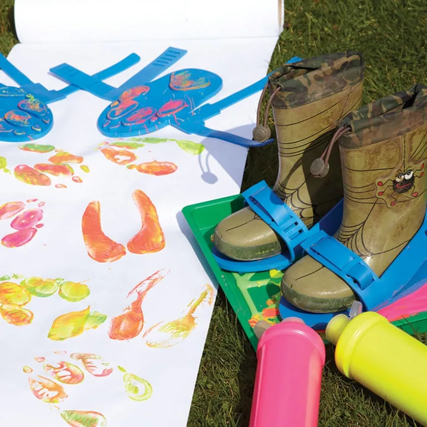 TTS Animal Track Foot Stampers Assorted 4pk