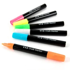 TTS Assorted Chalk Marker Pens