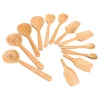TTS Assorted Wooden Messy Play Spoons 12pk