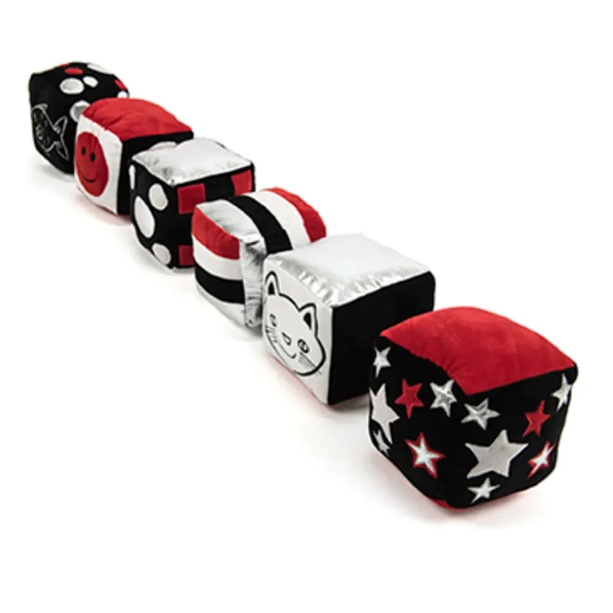 TTS Baby Black & White Soft Cubes 6pk