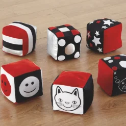 TTS Baby Black & White Soft Cubes 6pk