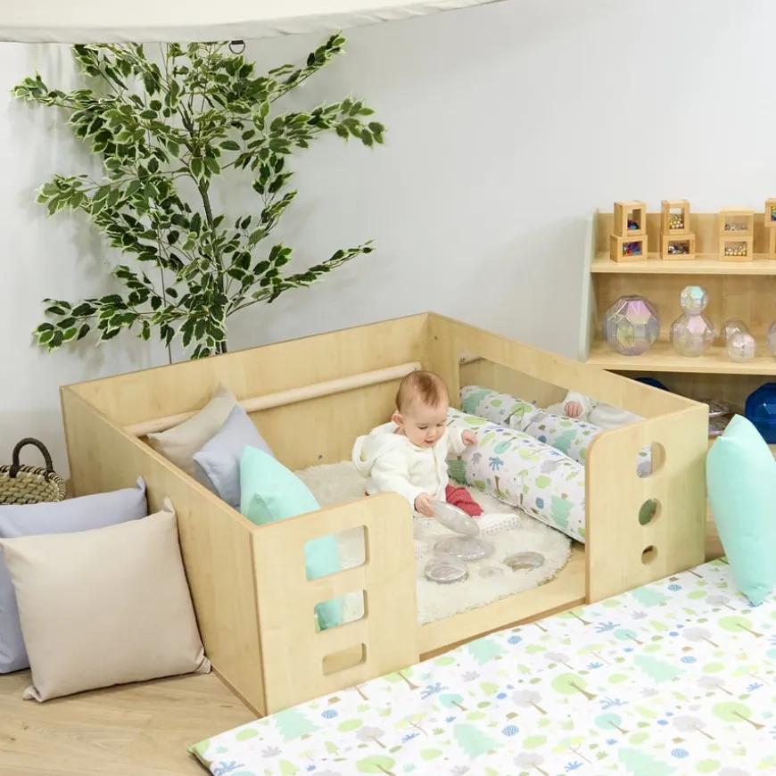 TTS Baby Crawl in Sensory Pit Maple