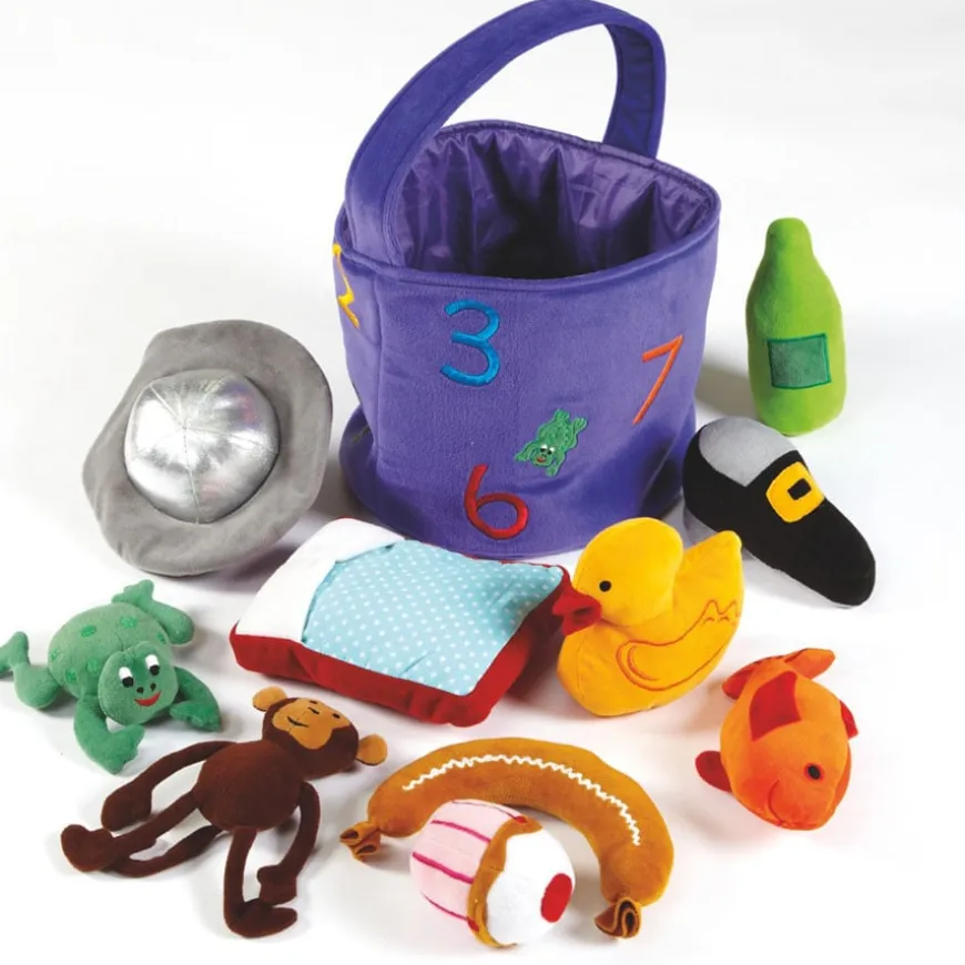 TTS Basket of Soft Number Rhyme Activities 11pcs