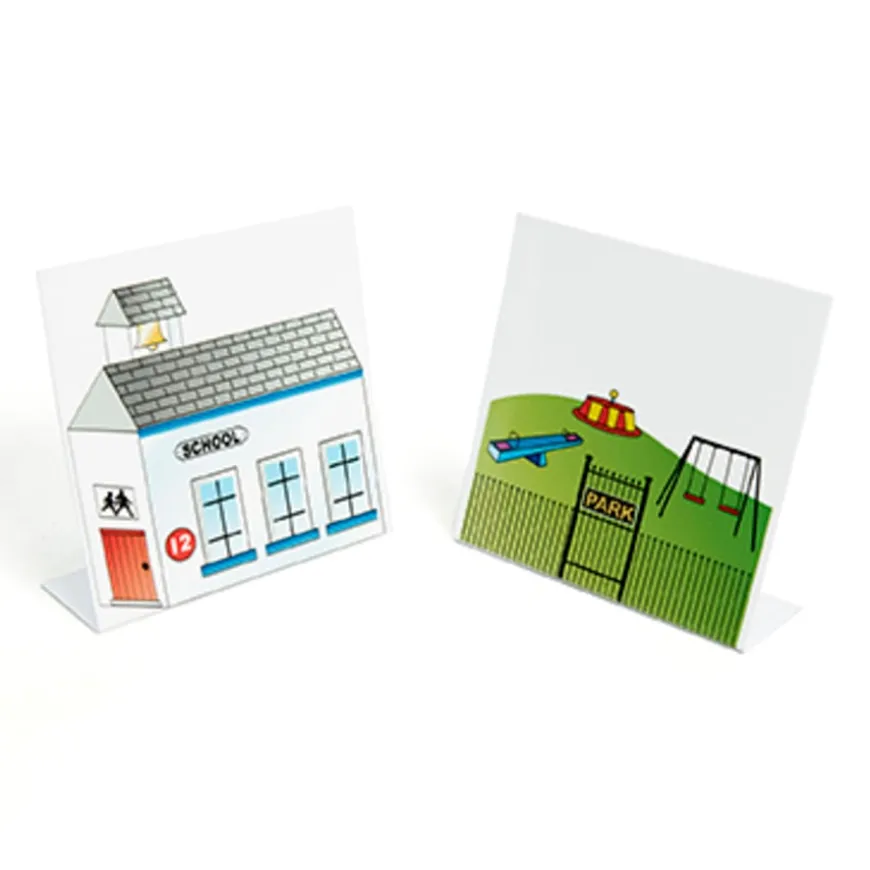 TTS Bee-Bot® and Blue-Bot® Busy Street Building Fronts