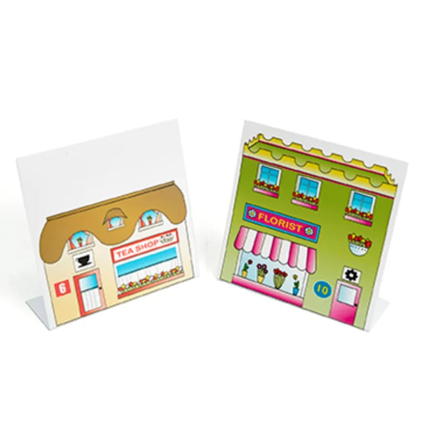 TTS Bee-Bot® and Blue-Bot® Busy Street Building Fronts
