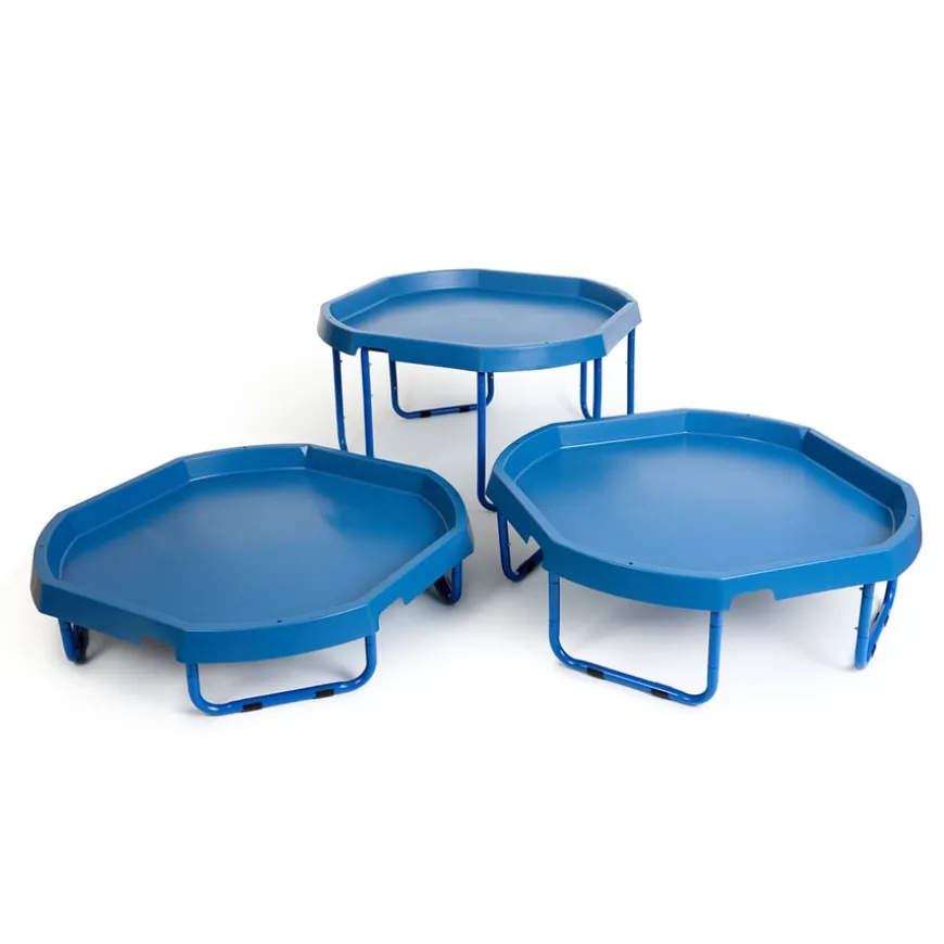 TTS Blue Tuff Tray Table & Blue Stand Bundle