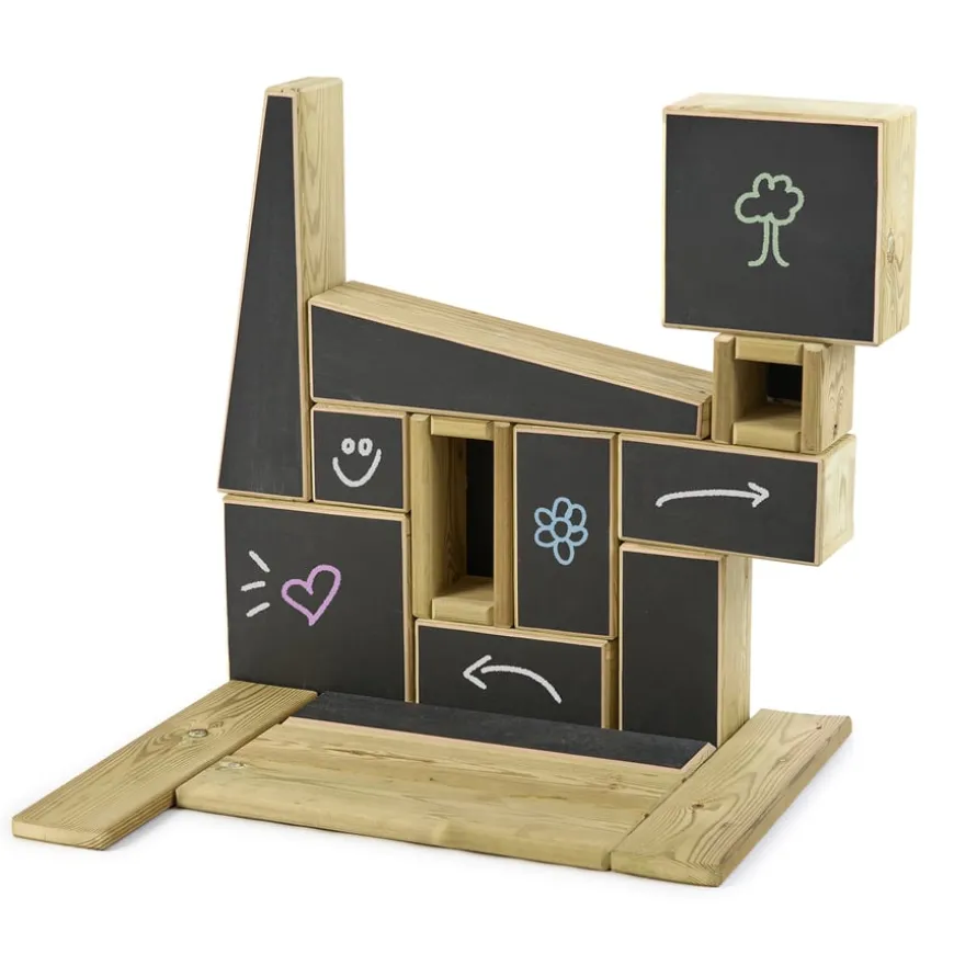 TTS Chalkboard Hollow Blocks 16pk