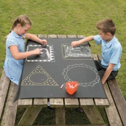 TTS Chalkboard Table Covers 2pk