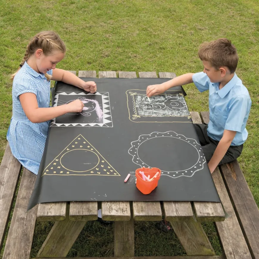 TTS Chalkboard Table Covers 2pk