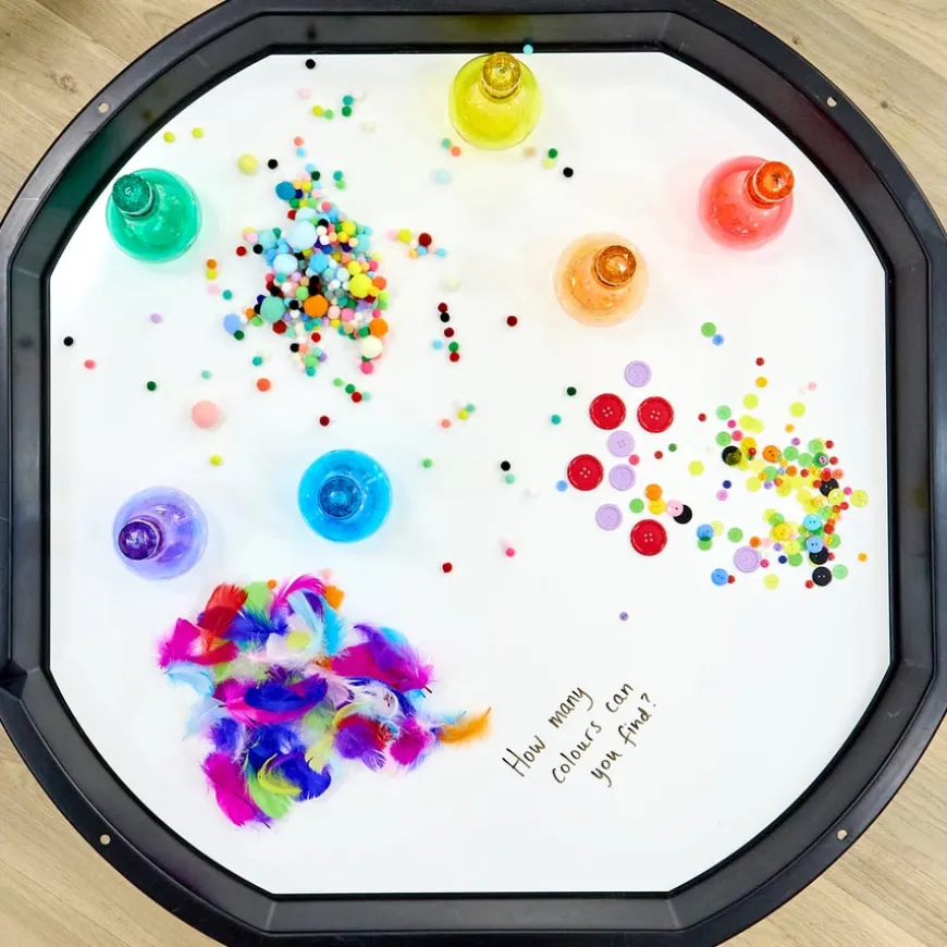 TTS Chalk & Whiteboard Double Sided Tuff Tray Insert