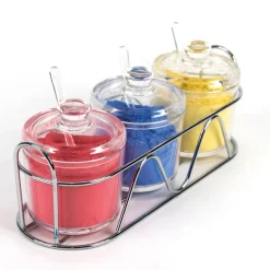 TTS Clear Acrylic Jar Set 3pcs