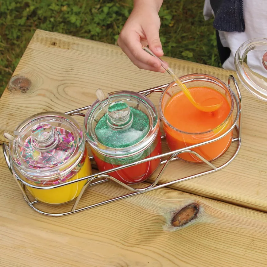 TTS Clear Acrylic Jar Set 3pcs