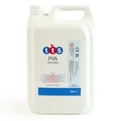 TTS Clear Washable PVA Glue 5l