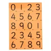 TTS Coloured Digit Cards Class 30pk