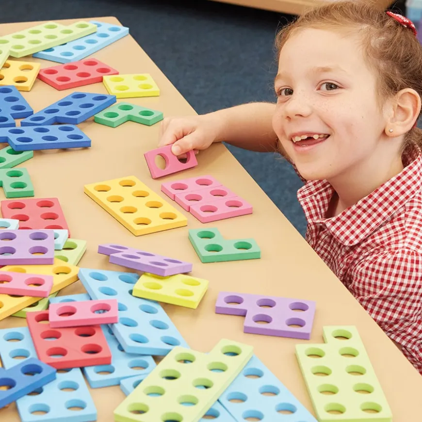 TTS Coloured Magnetic Number Frames 80pcs