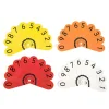TTS Coloured Place Value Number Fans 60pk