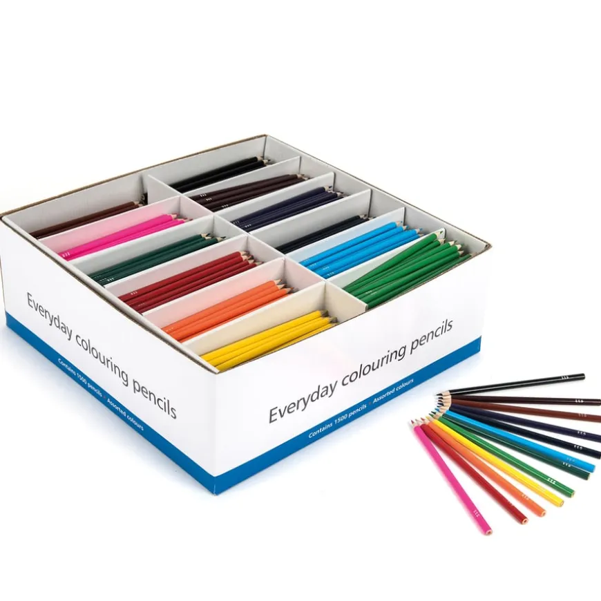 TTS Colouring Pencils Class Packs Assorted