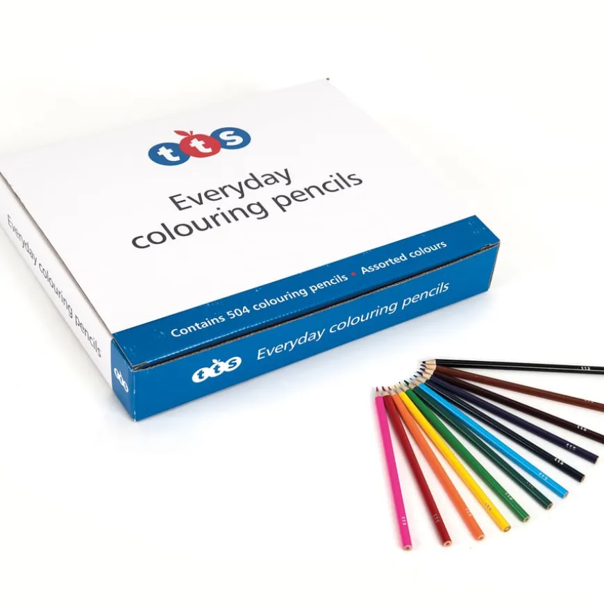 TTS Colouring Pencils Class Packs Assorted