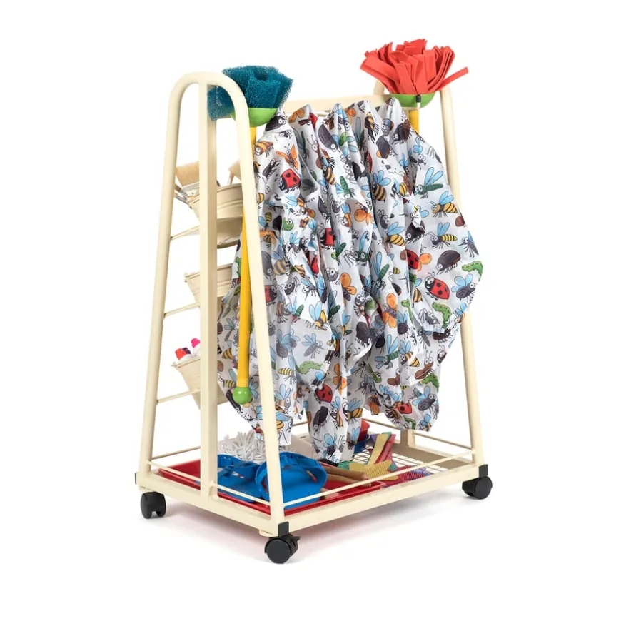TTS Creative Mark Making Storage Trolley H96 x W46 x L60cm