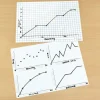 TTS Data Handling Whiteboards with Graph Template A4 35pk