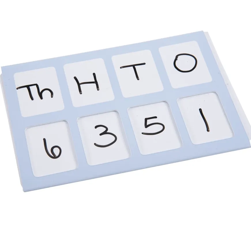 TTS Dry Wipe Place Value Slider