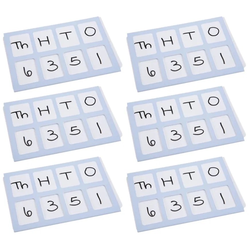 TTS Dry Wipe Place Value Slider