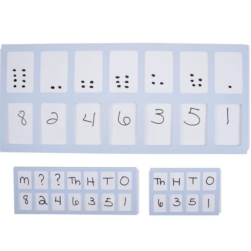 TTS Dry Wipe Place Value Slider