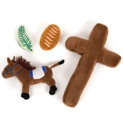 TTS Easter Plush Story Basket with Storybook
