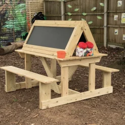 TTS Easy Access Outdoor Wooden Seated Easel