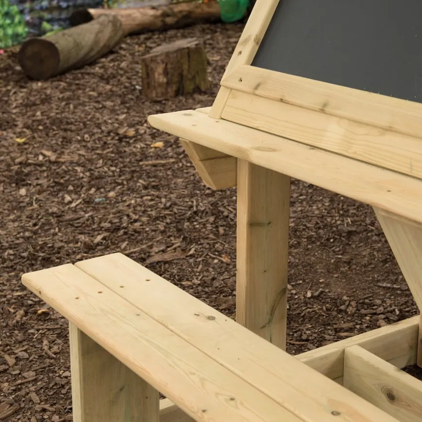 TTS Easy Access Outdoor Wooden Seated Easel