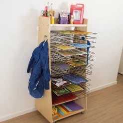 TTS Easy Access Wooden Drying Rack Art Station