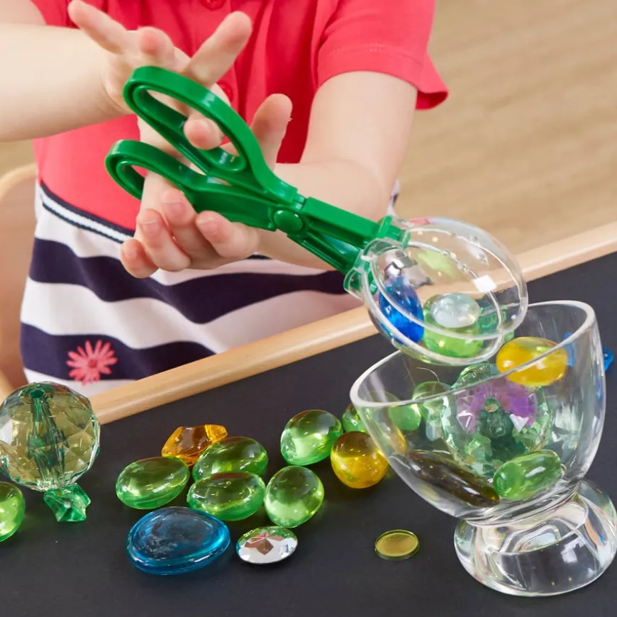 TTS Easy Reach Sorting Sweetie Jar Set Clear 6pcs