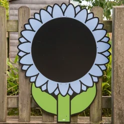 TTS Eco Outdoor Mark Making Chalkboard Flowers Assorted 5pk