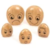 TTS Emotions Wooden Pebble Family
