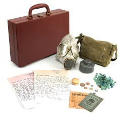 TTS Evacuee's Suitcase of Belongings