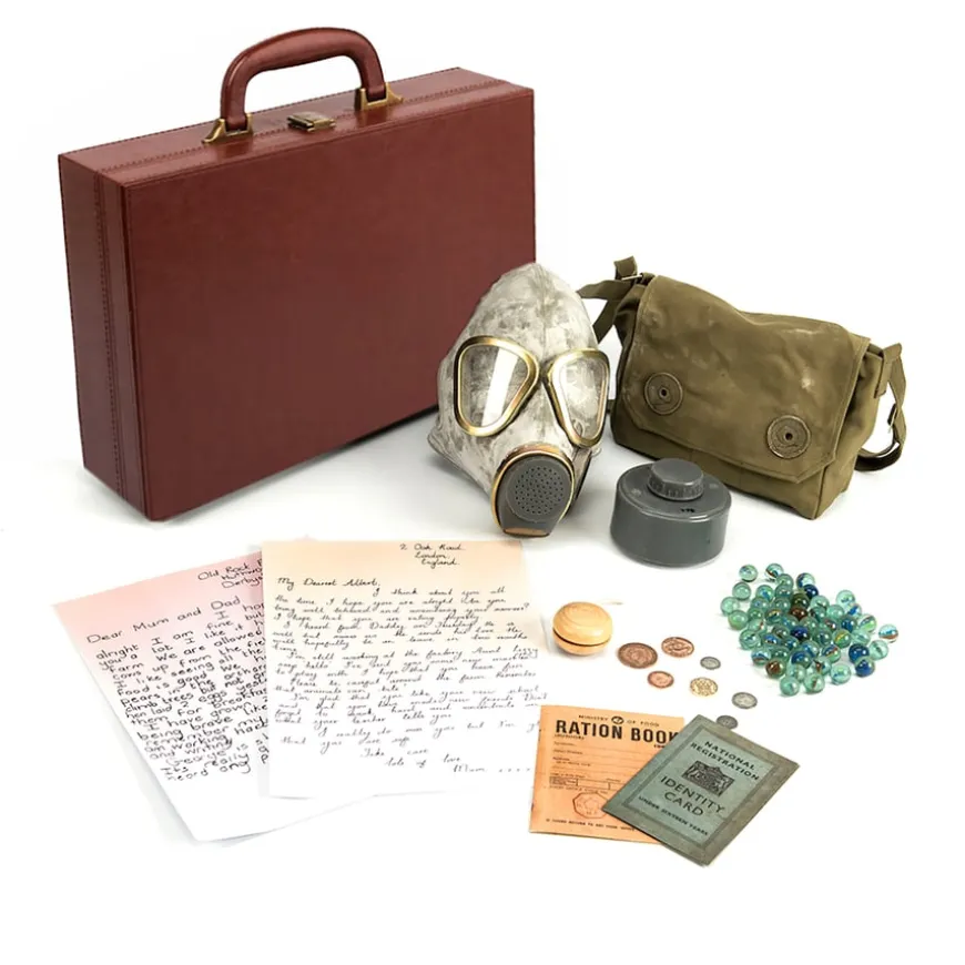 TTS Evacuee's Suitcase of Belongings