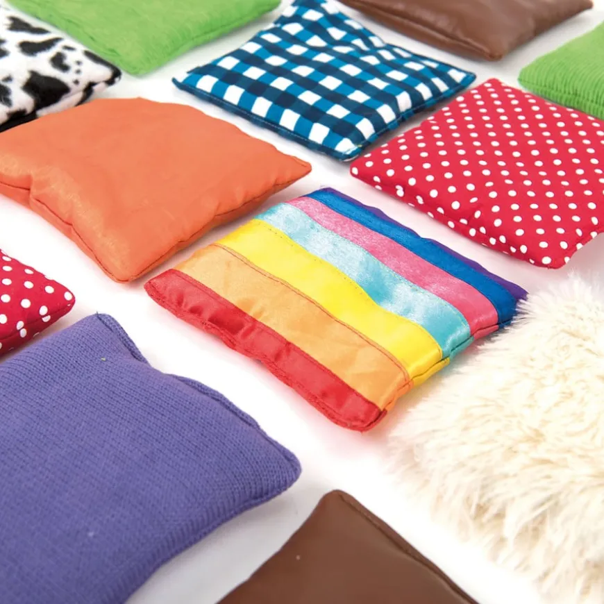 TTS Find the Match Fabric Sensory Beanbags 20pk